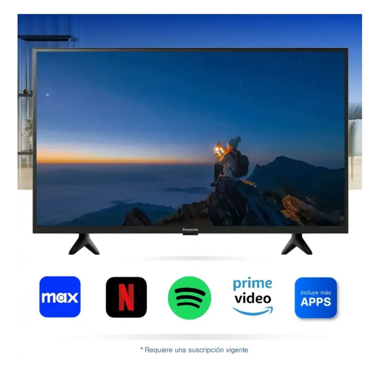 PANASONIC - Televisor Panasonic LCD FHD Smart 43 TC-43MS600P