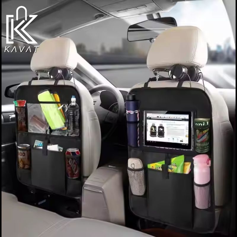 GENERICO - SET de 2 Organizadores de Auto Multifunción