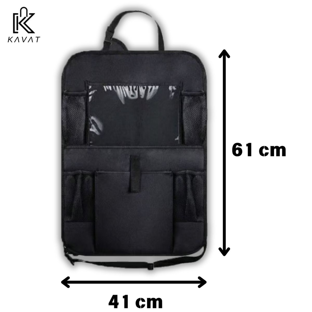 GENERICO - SET de 2 Organizadores de Auto Multifunción