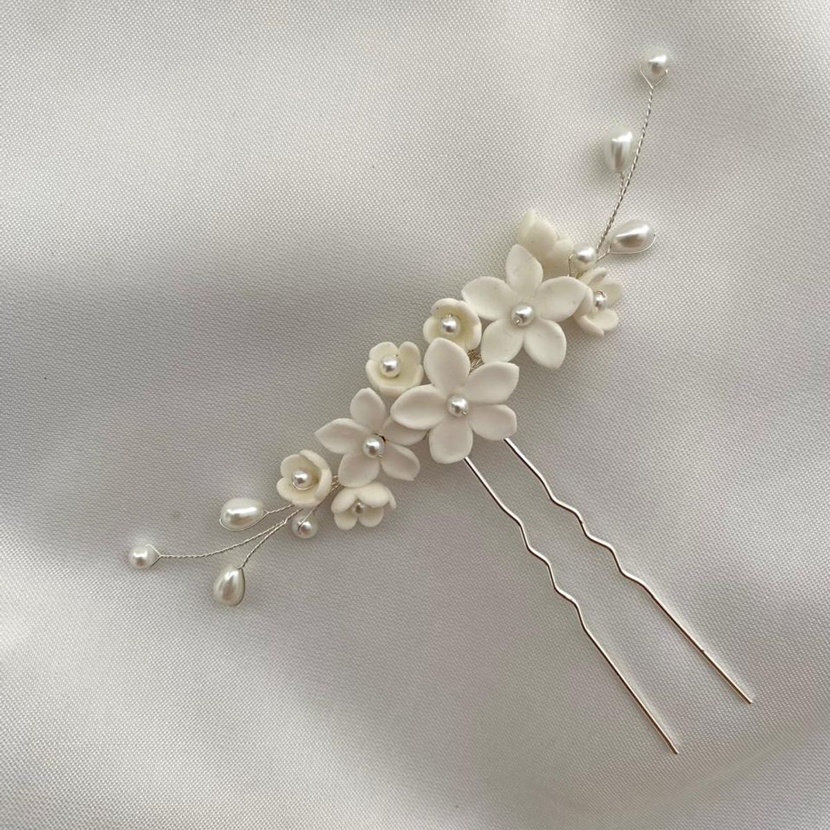 GENERICO - TOCADO BODA PIN TIARA ACCESORIO PARA NOVIA