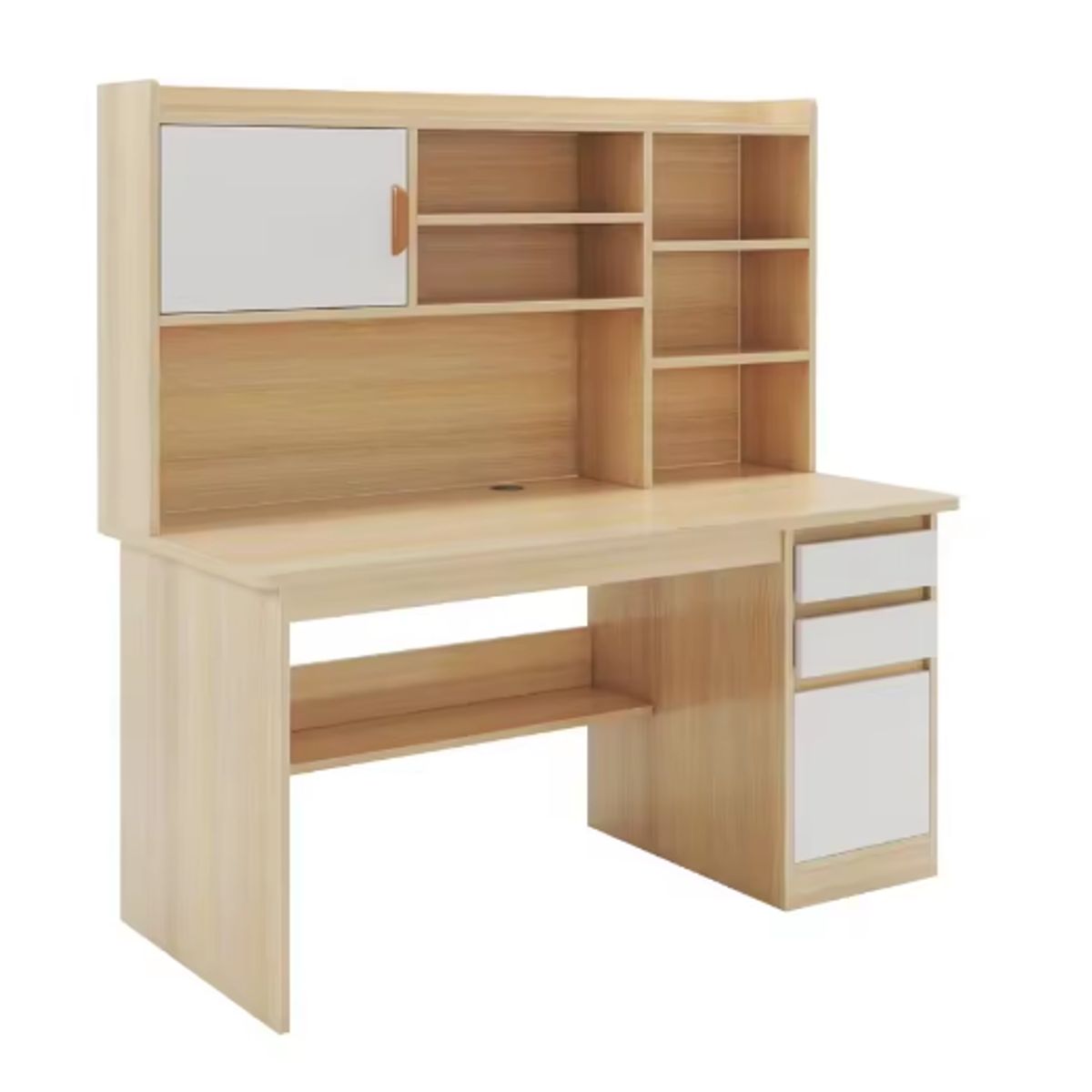 NACION MUEBLES - ESCRITORIO NACION MUEBLES JACK COLOR MADERA CLARA