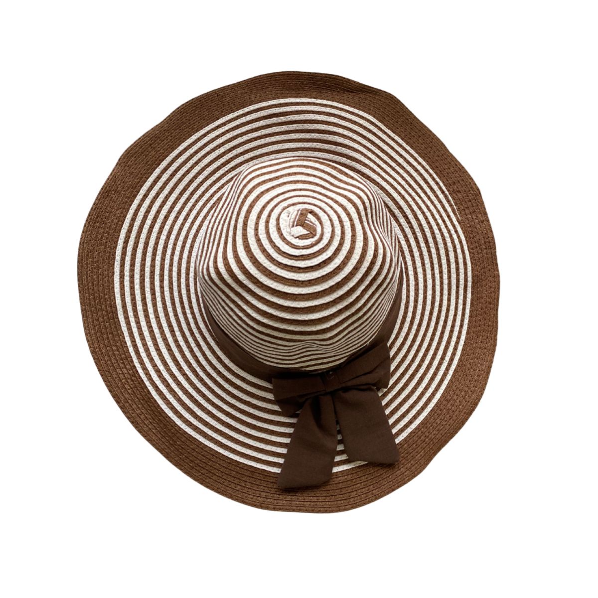 KAST PE - Sombrero de Playa Verano para Mujer Oasis Ajustable - Marron