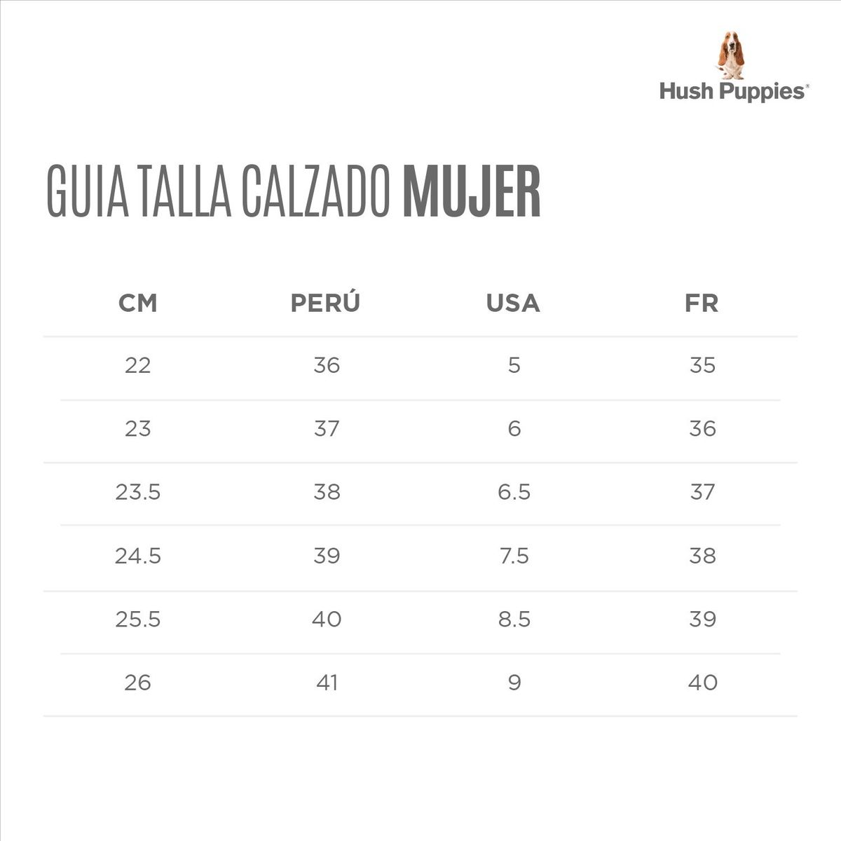 HUSH PUPPIES - Zapato Hush Puppies Mujer Abigail Negro HUSH PUPPIES