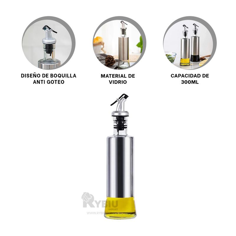 RYBIU IMPORT - Pack2 Envase Ergonomico de 300 ml Y+Post-it Adhesivos