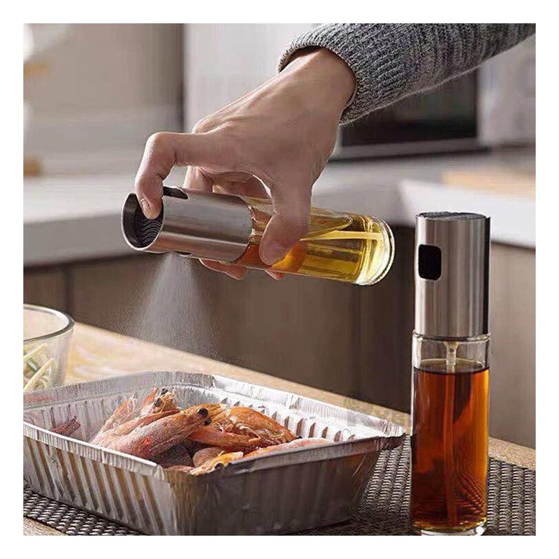 RYBIU IMPORT - Pack2 Aceitero de Cocina en 100 ml Y+Regalo Stickers