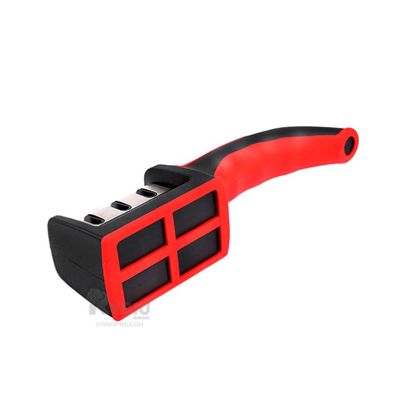 RYBIU IMPORT - Pack2 Amolador Elegante de Cocina en Rojo Y+Regalo Stickers