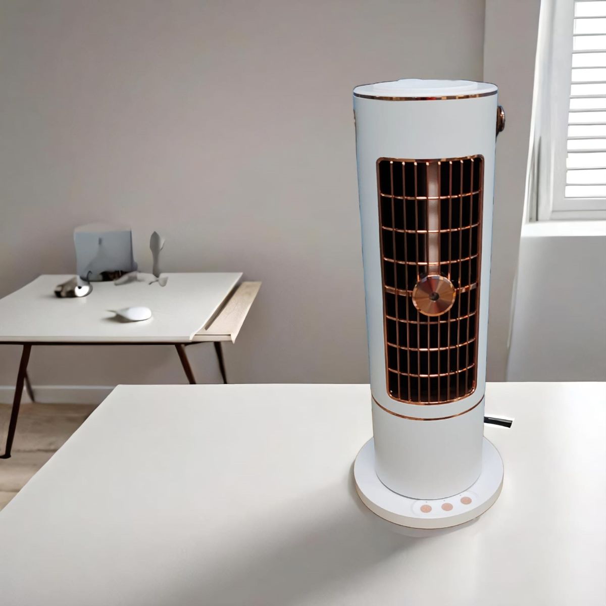 GENERICO - Ventilador Portátil para Escritorio Tipo Torre