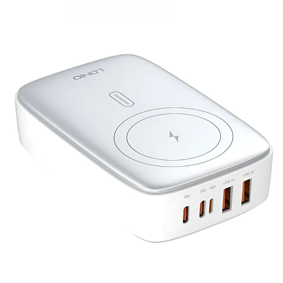 GENERICO - Cargador de Escritorio multipuerto 5 Puertos Portatil Tipo C 140w