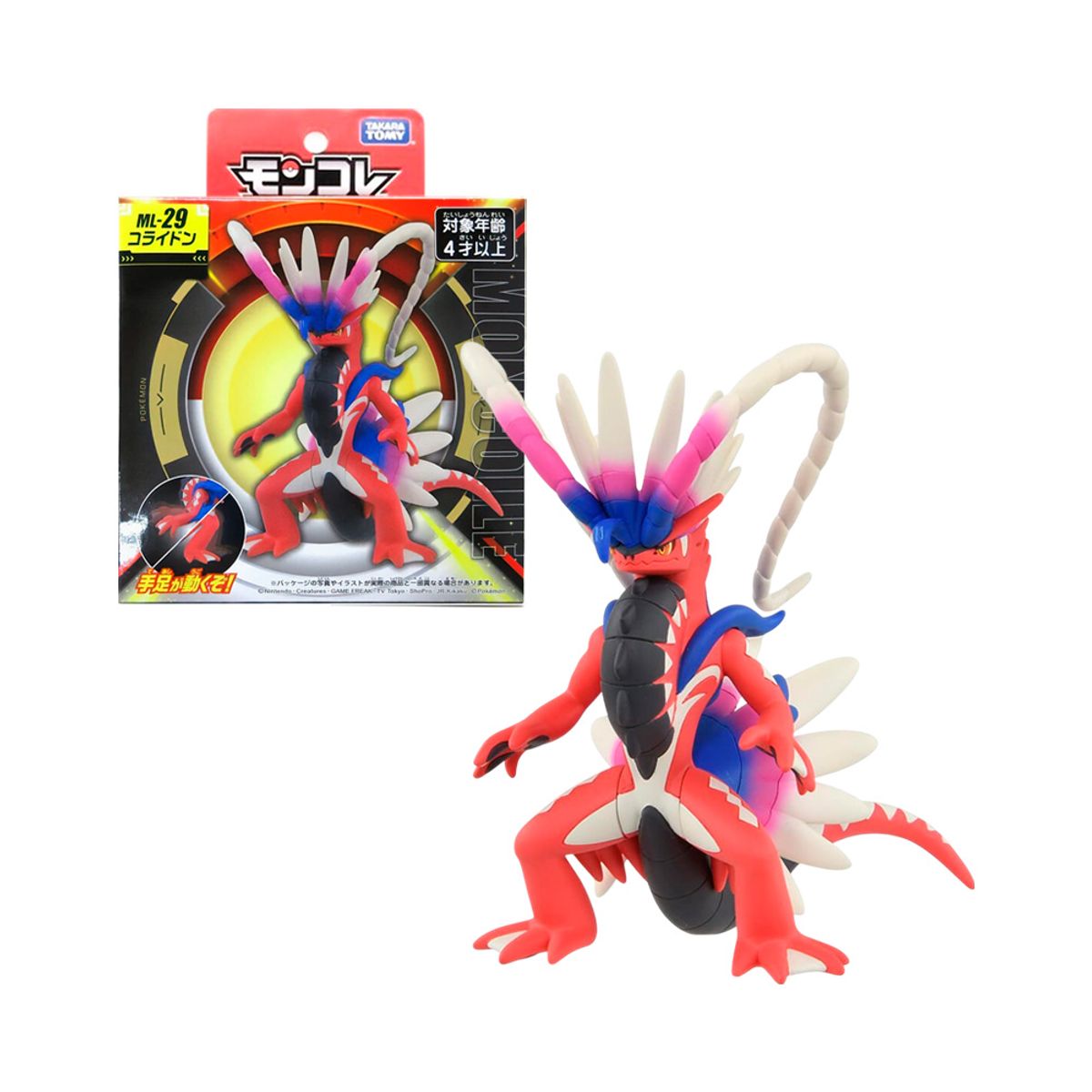POKEMON - Pokemon Takara Tomy Japon ML 29 Koraidon