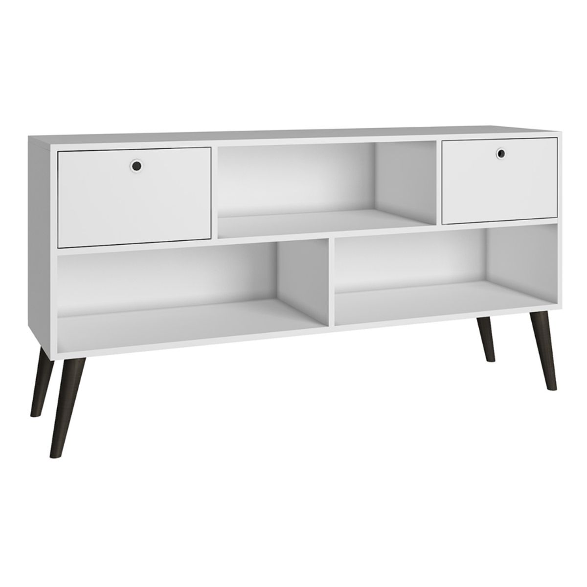 BRV MOVEIS - Aparador Skyler 69x35x135 cm Blanco