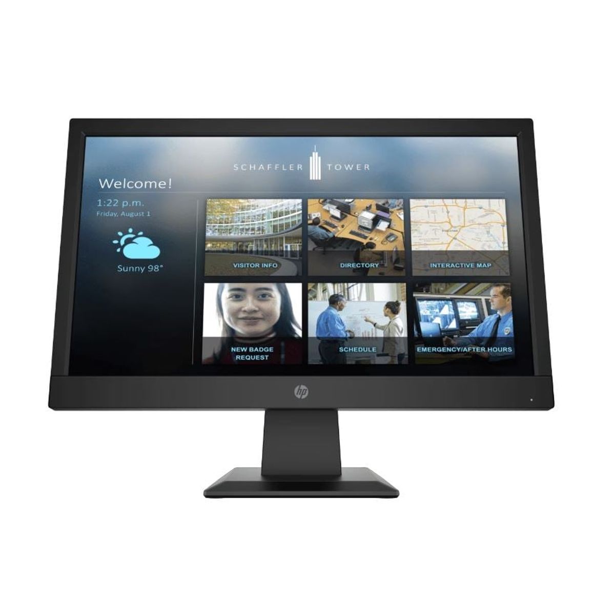 HP - MONITOR HP P19B G4 185 WXGA 1366 X 768 TN VGA HDMI
