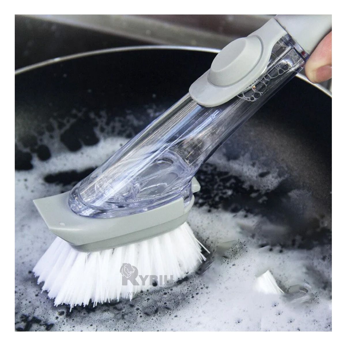 GENERICO - Pack2 Cepillo Moderno y Util en Plomo Y+Regalo Agendita