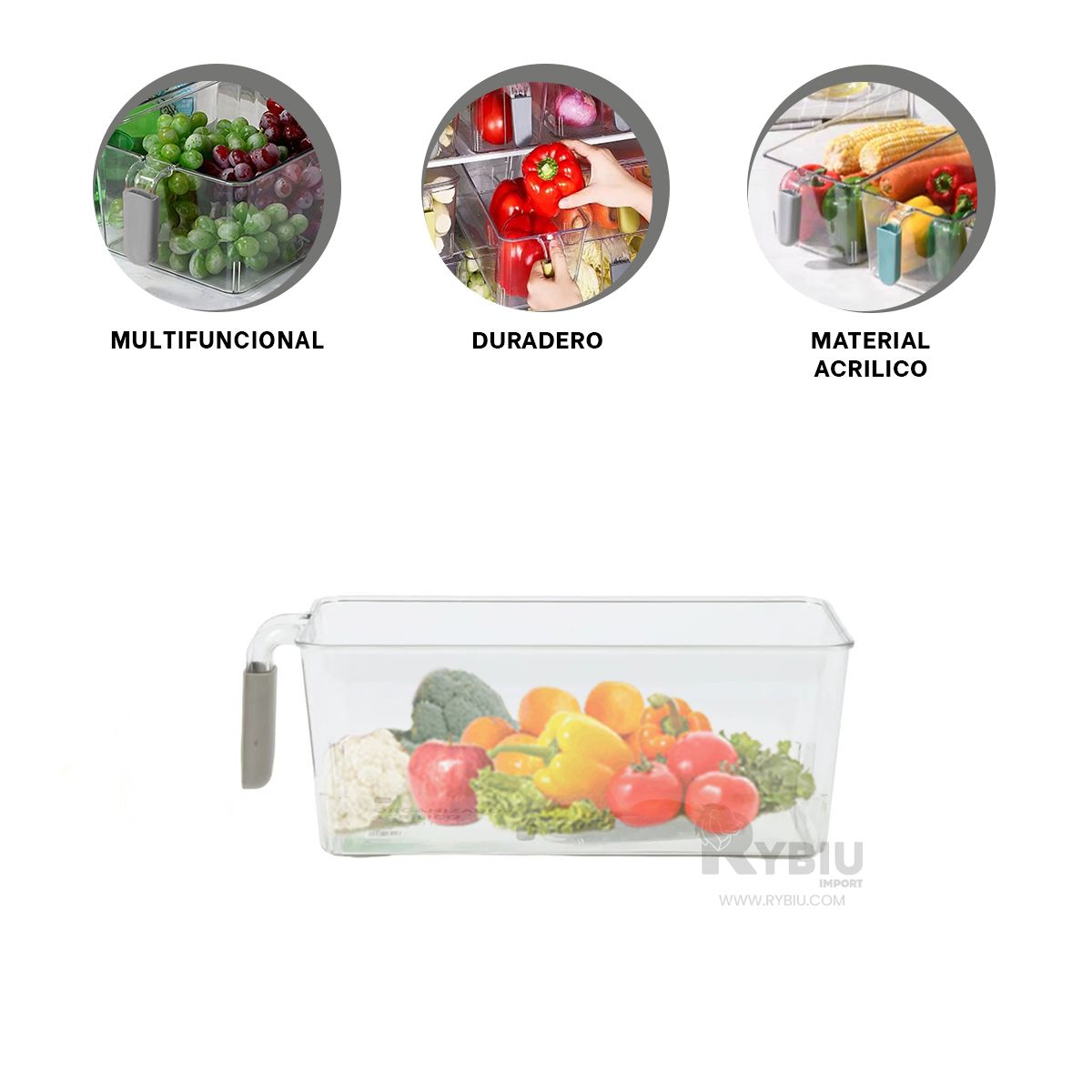 GENERICO - Pack2 Recipiente para Casa en Transparente Y+Gift MiniAgenda