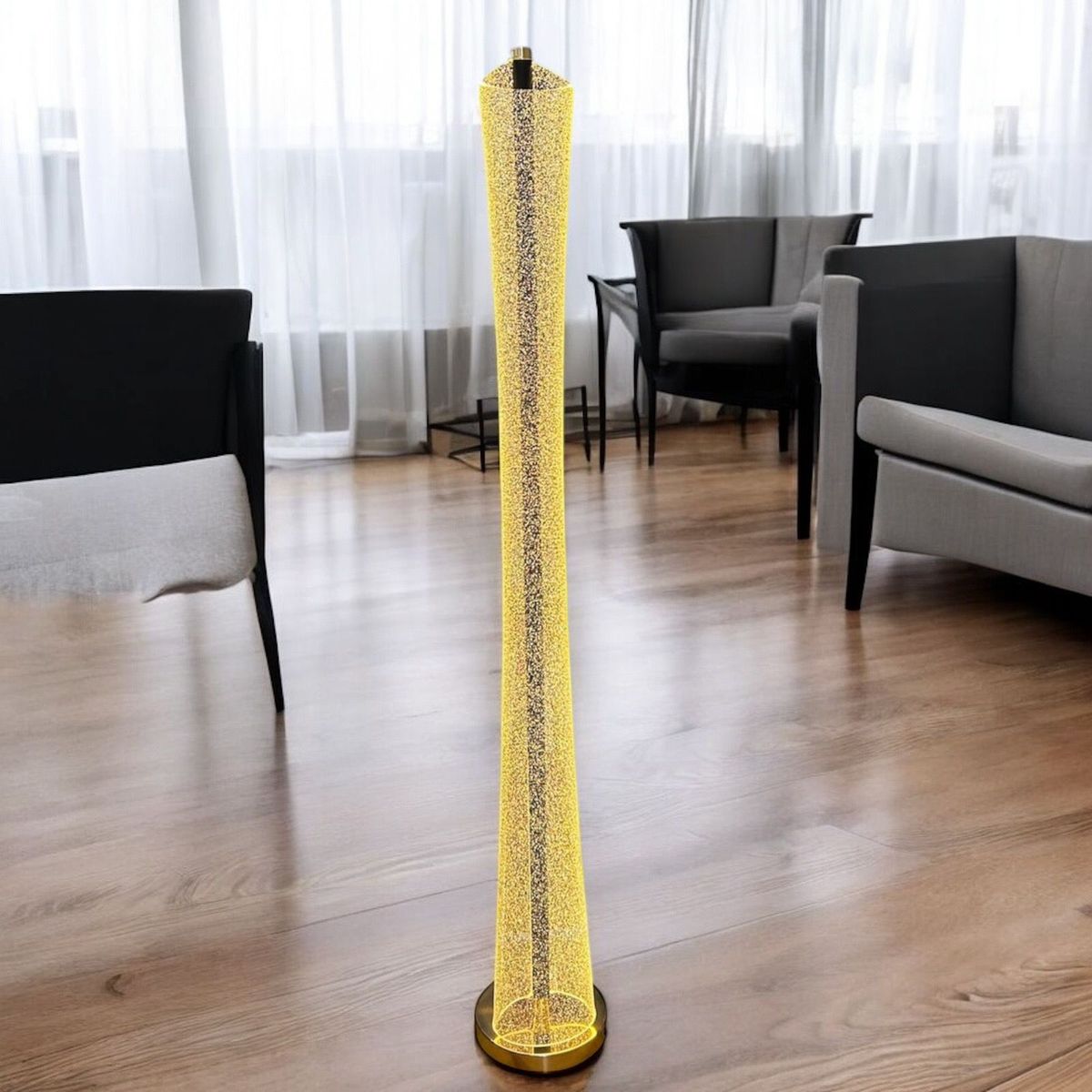 GENERICO - lampara de Piso Decorativa 3 tonos