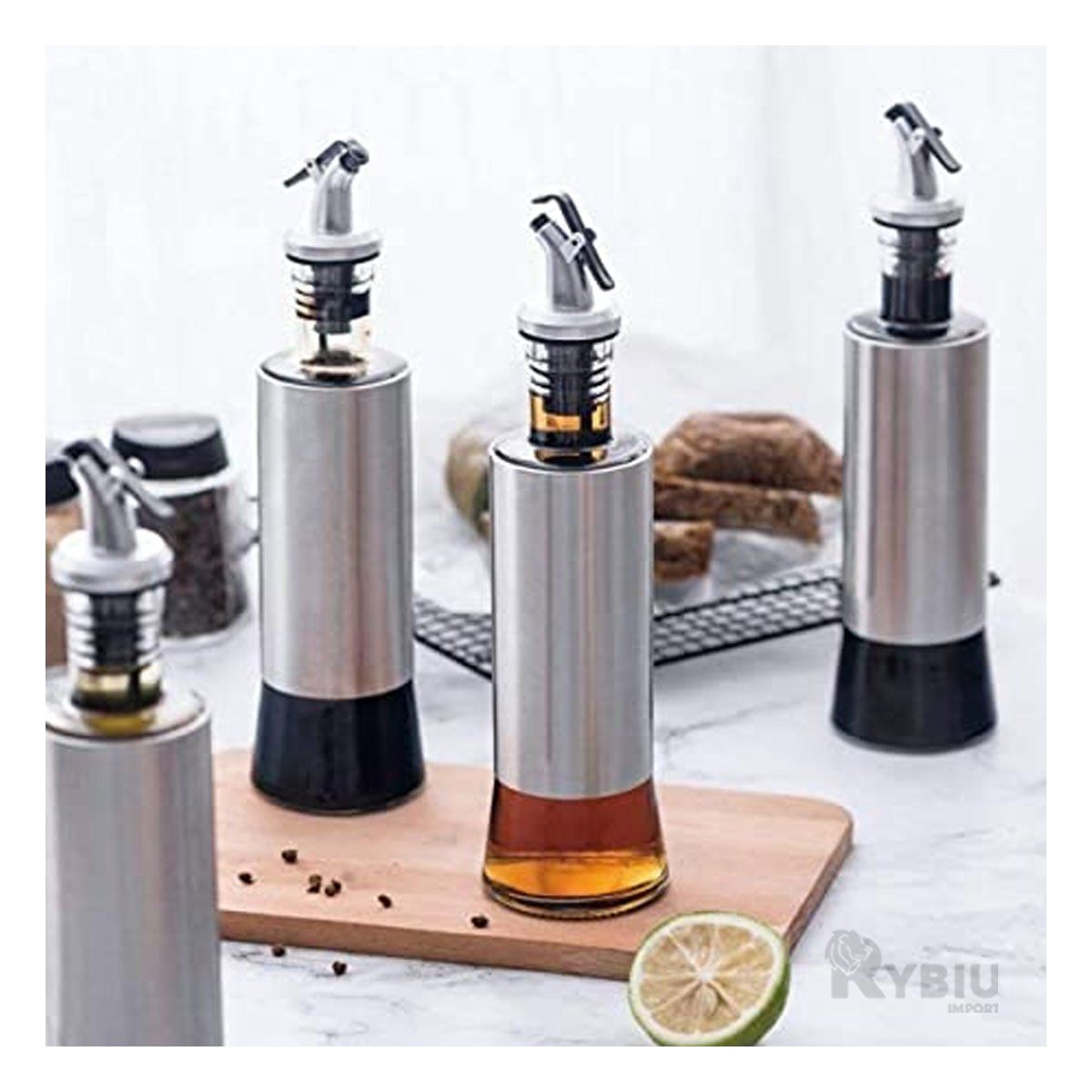 RYBIU IMPORT - Pack2 Frasco Ergonomico de 500 ml Y+Post-it Adhesivos