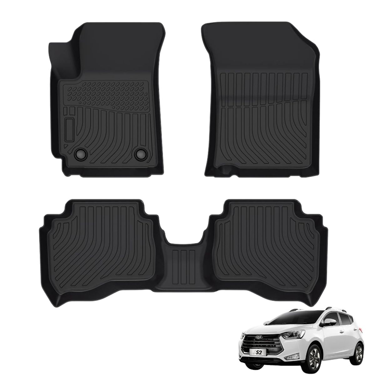 GENERICO - PROTECTOR CUBRE PISO 5D JAC JS2 2021-2025