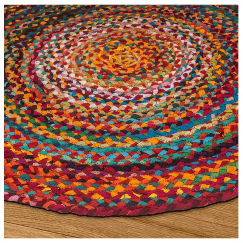 GENERICO - Alfombra CHINDI multi redondo IC-10207 Medidas: .90 diámetro