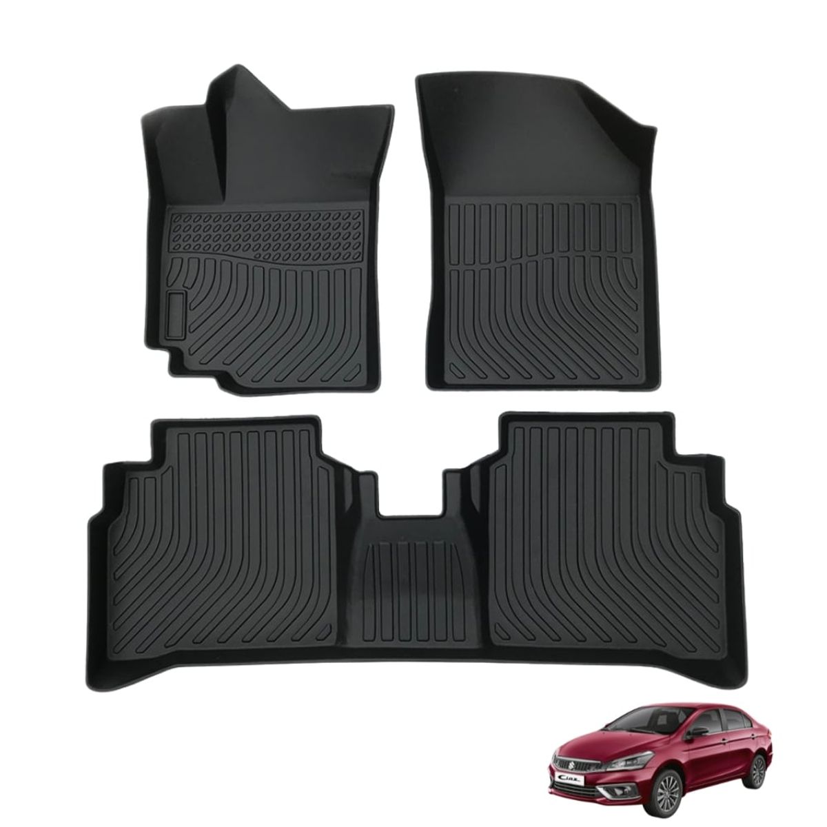 GENERICO - PROTECTOR CUBRE PISO 5D  SUZUKI CIAZ 2015-2023