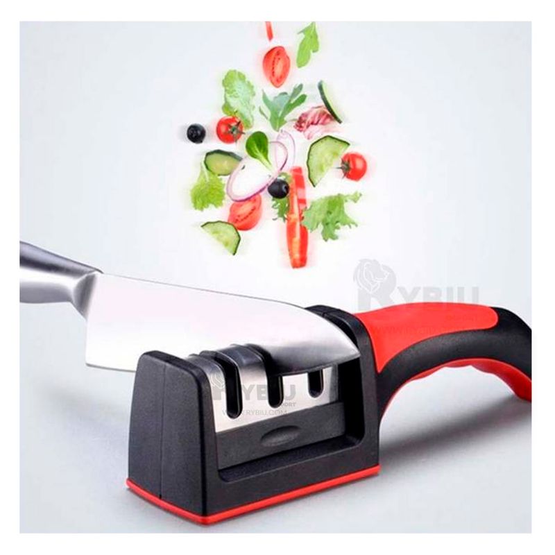 GENERICO - Pack2 Afilador Compacto con Soporte Rojo Y+Regalo Agendita