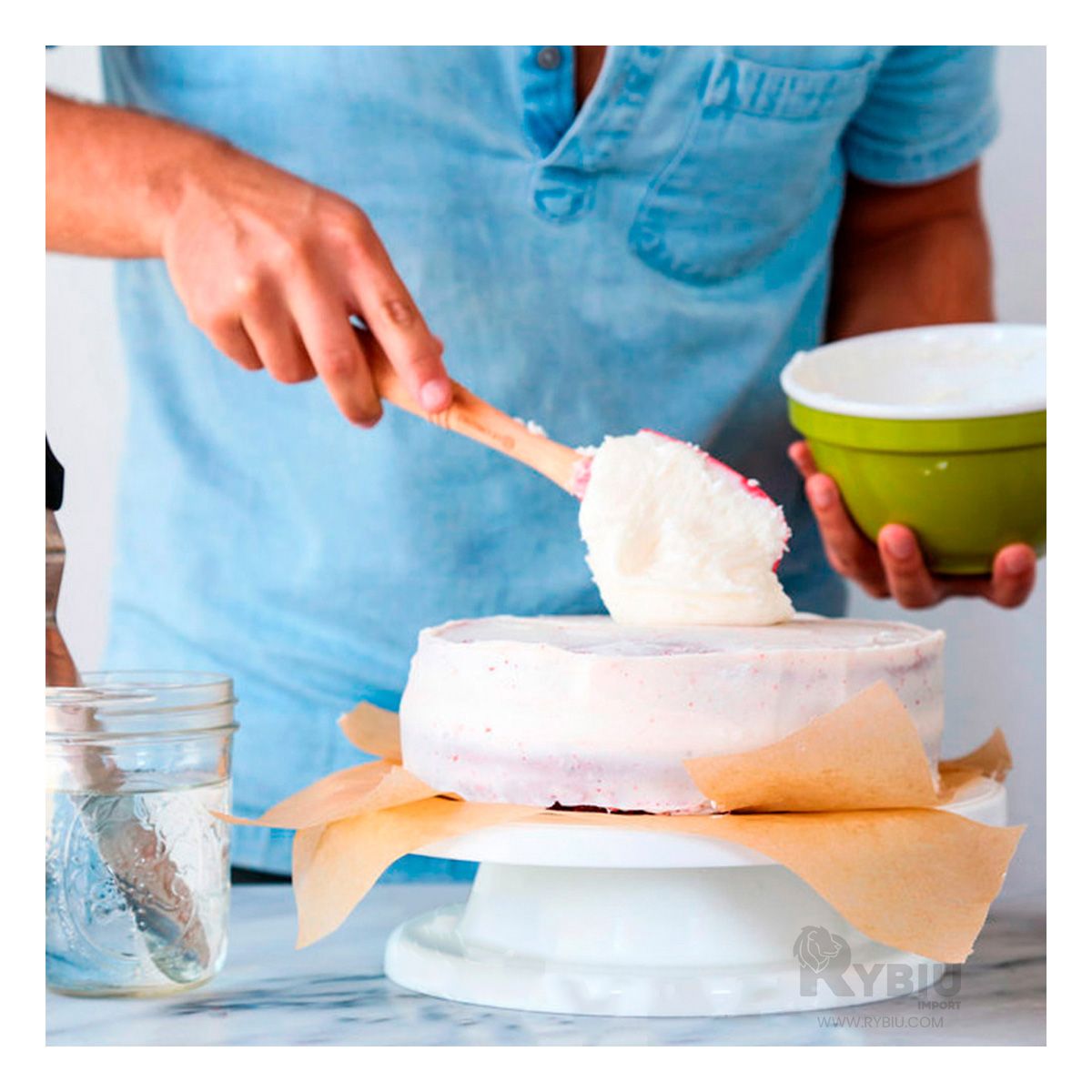 GENERICO - Pack2 Fuente Antideslizante de Blanco Y+Ligas de Regalo