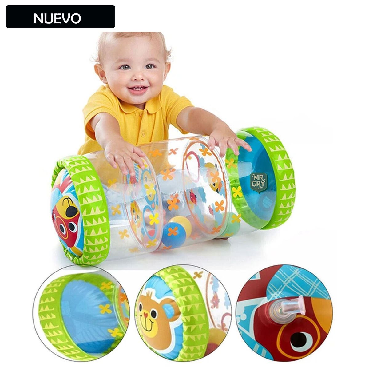 GENERICO - Juguete de Estimulación Rodillo Inflable