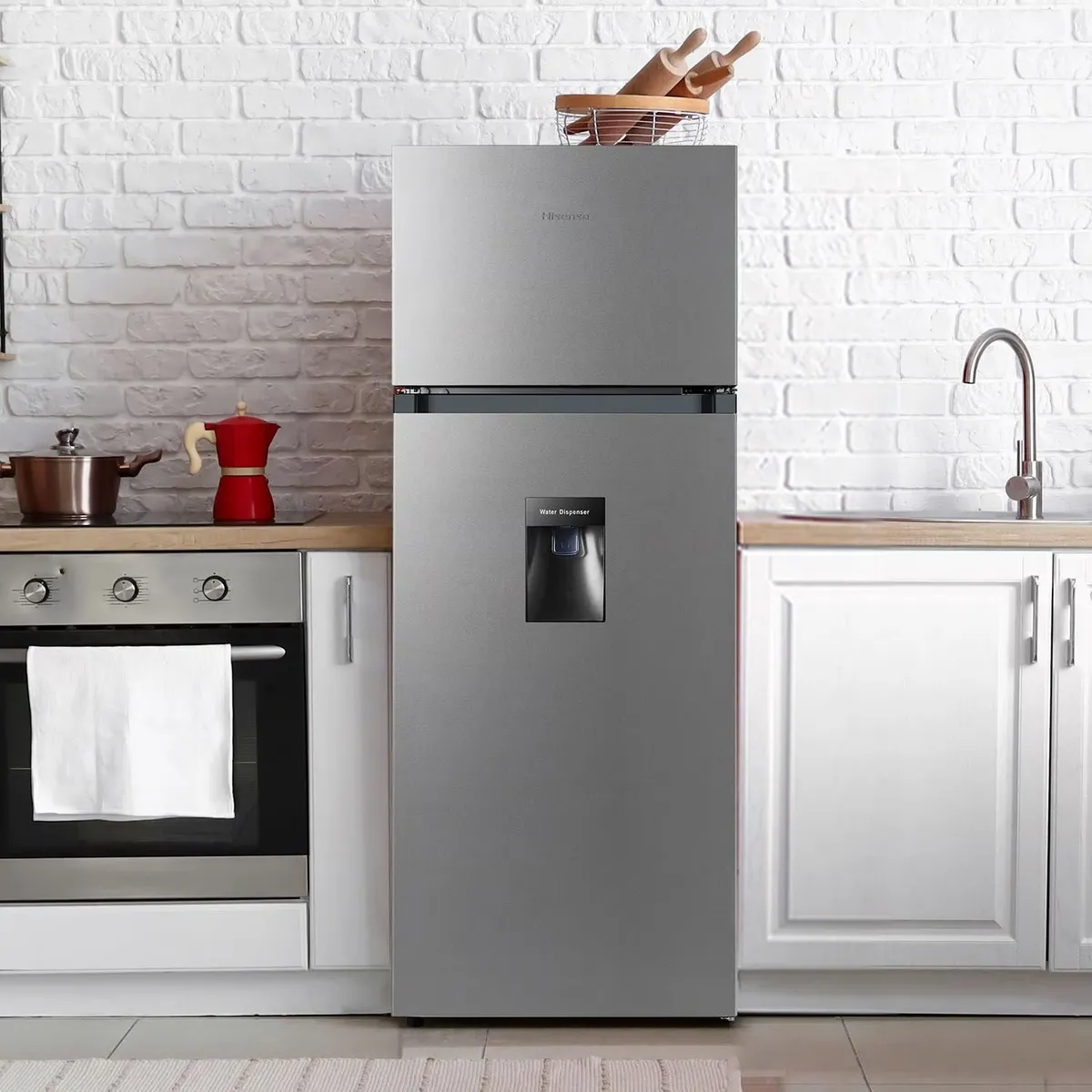 HISENSE - REFRIGERADORA TOP MOUNT 205L BCD-205