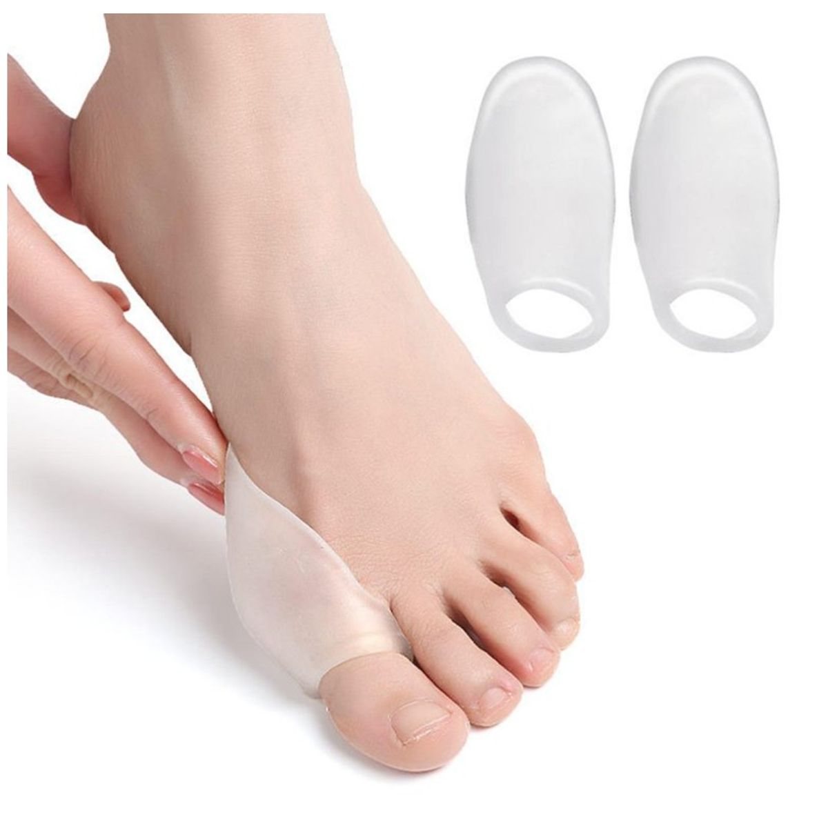 TODO FIT - Separador de dedos de silicona Gel de juanete Hallux Valgus