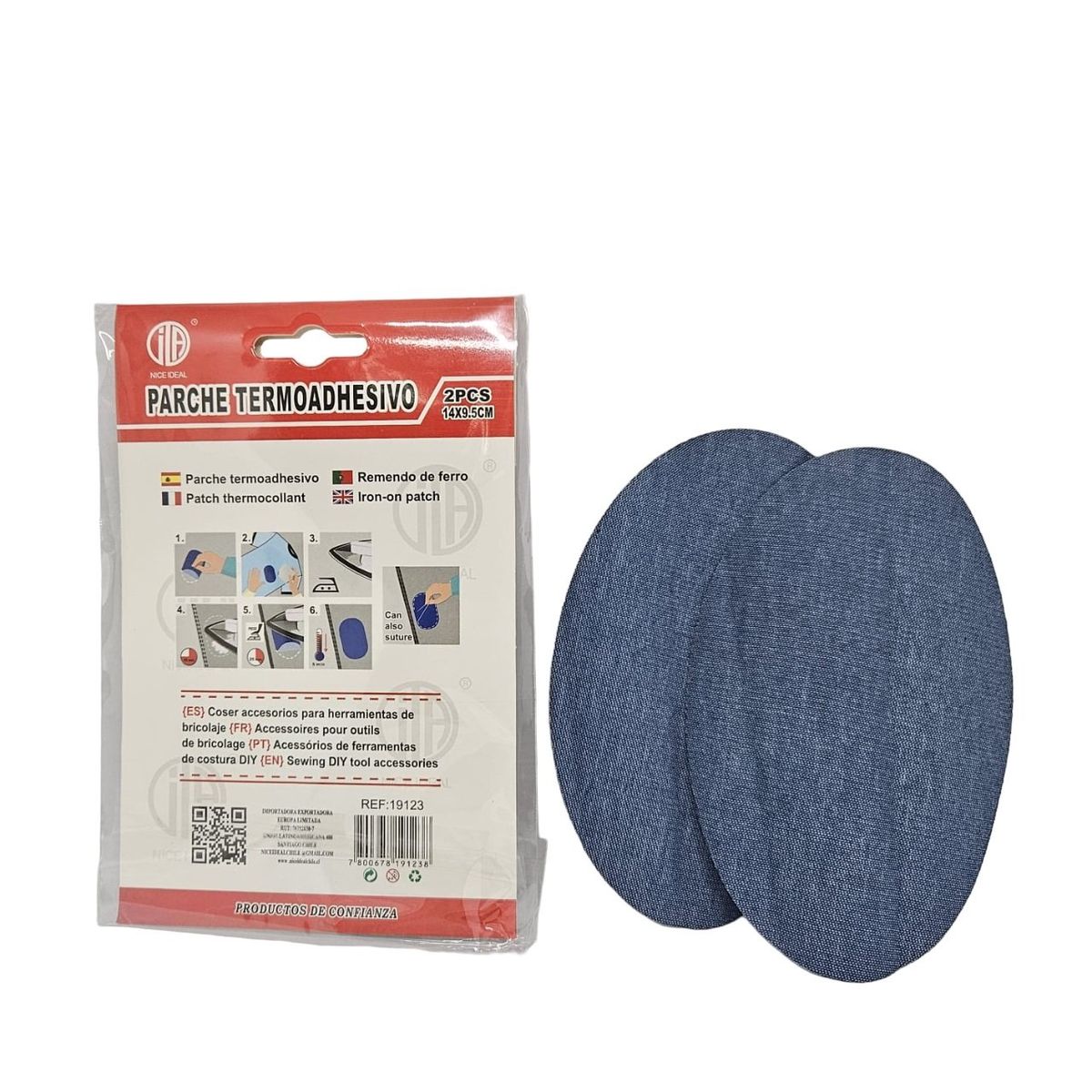 GENERICO - CODERAS-RODILLERAS TERMOADHESIVAS 1 PAR