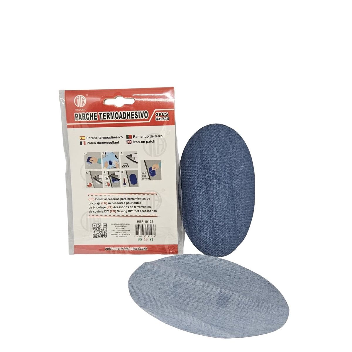 GENERICO - CODERAS-RODILLERAS TERMOADHESIVAS 1 PAR