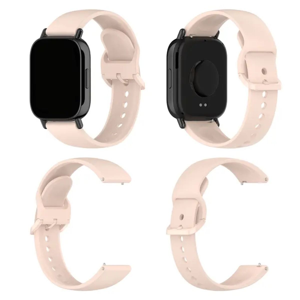 GENERICO - Correa de Silicona para Xiaomi Redmi Watch 5 lite - Beige