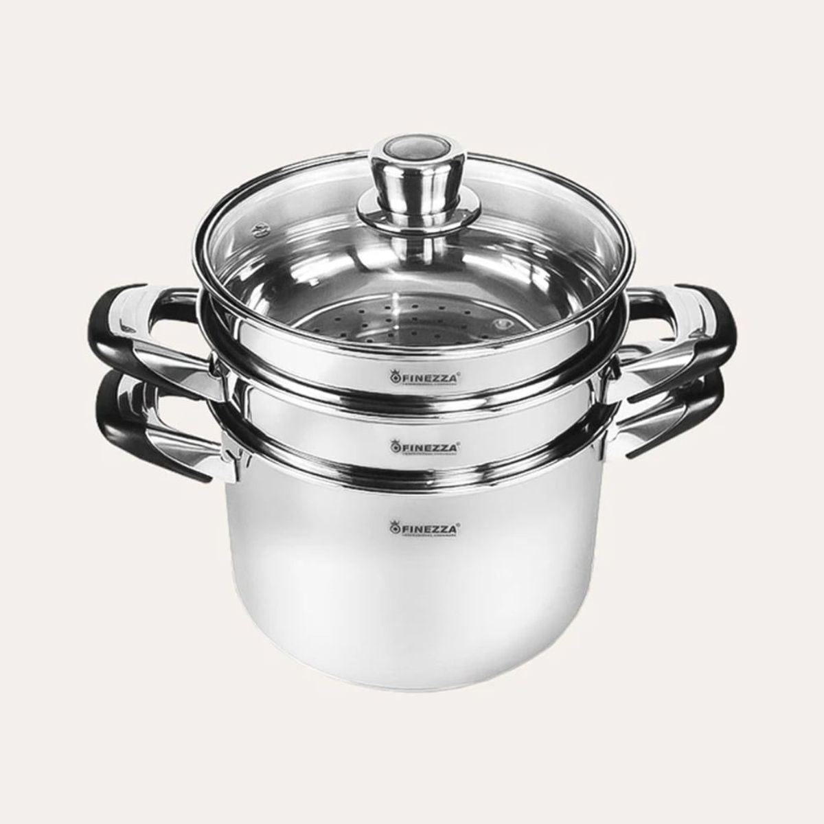 FINEZZA - Espaguetera de acero inoxidable de 6L Finezza  FZ-0062SP4