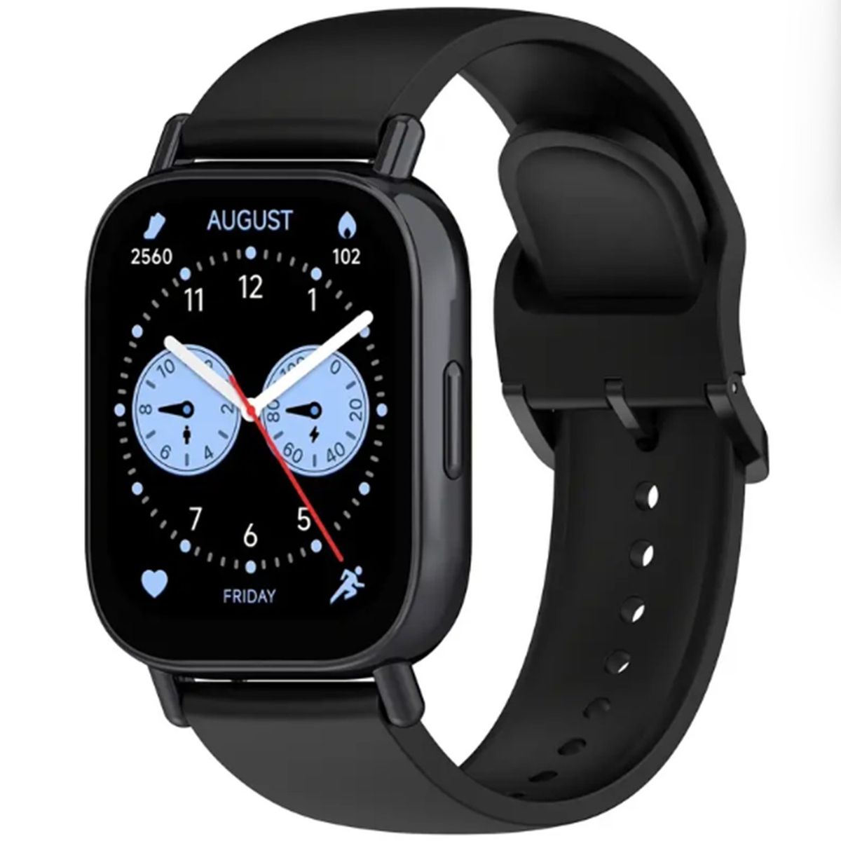 GENERICO - Correa de Silicona para Xiaomi Redmi Watch 5 lite - Negro