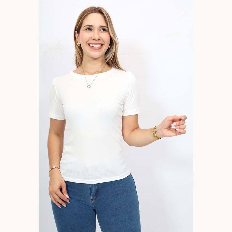 URPI DREAMS - polo básico mujer manga corta