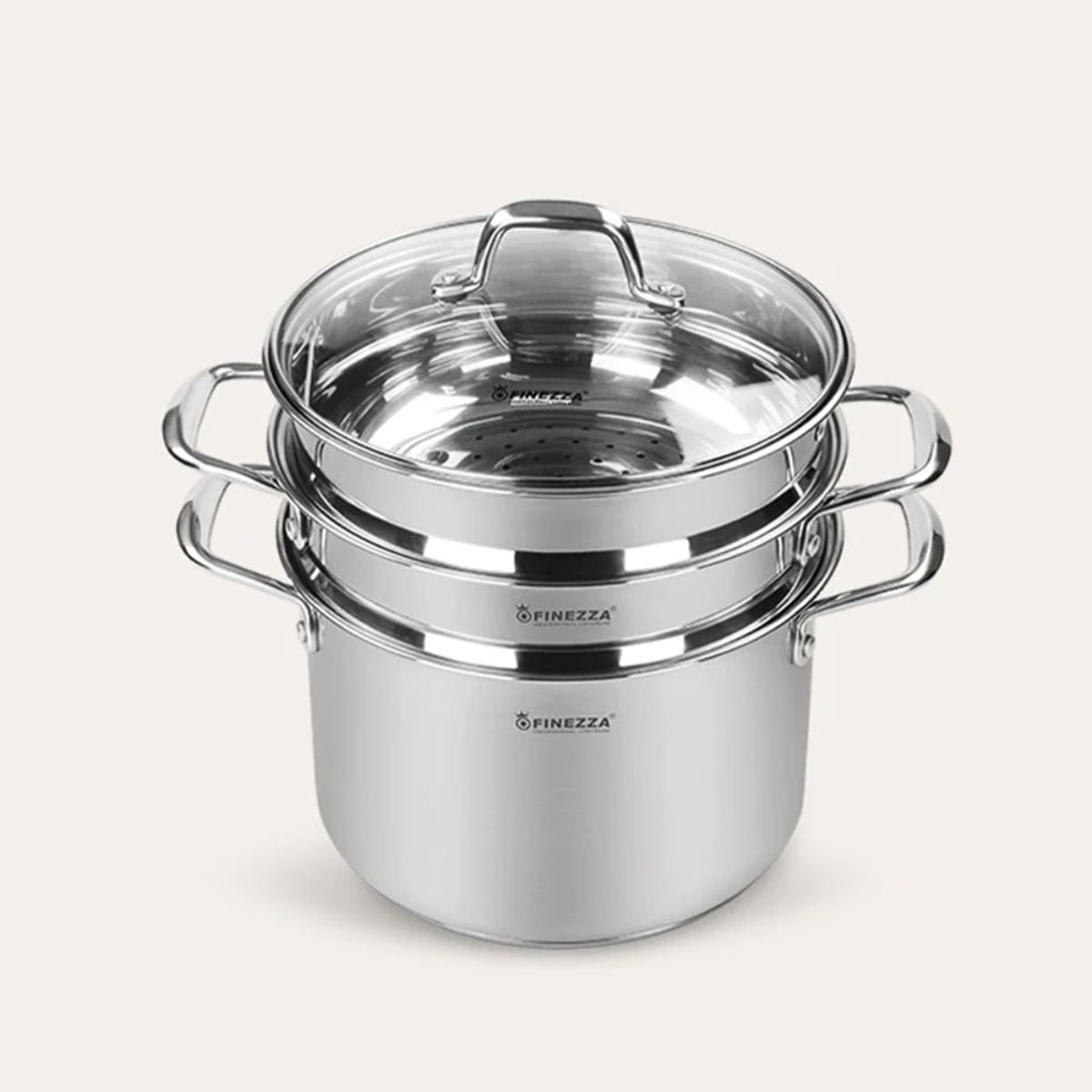 FINEZZA - Espaguetera de Acero de 4 pzas Finezza FZ-0062SP