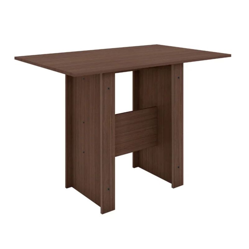 GENERICO - Comedor para 4 Personas Sachi Marrón R&R MUEBLES