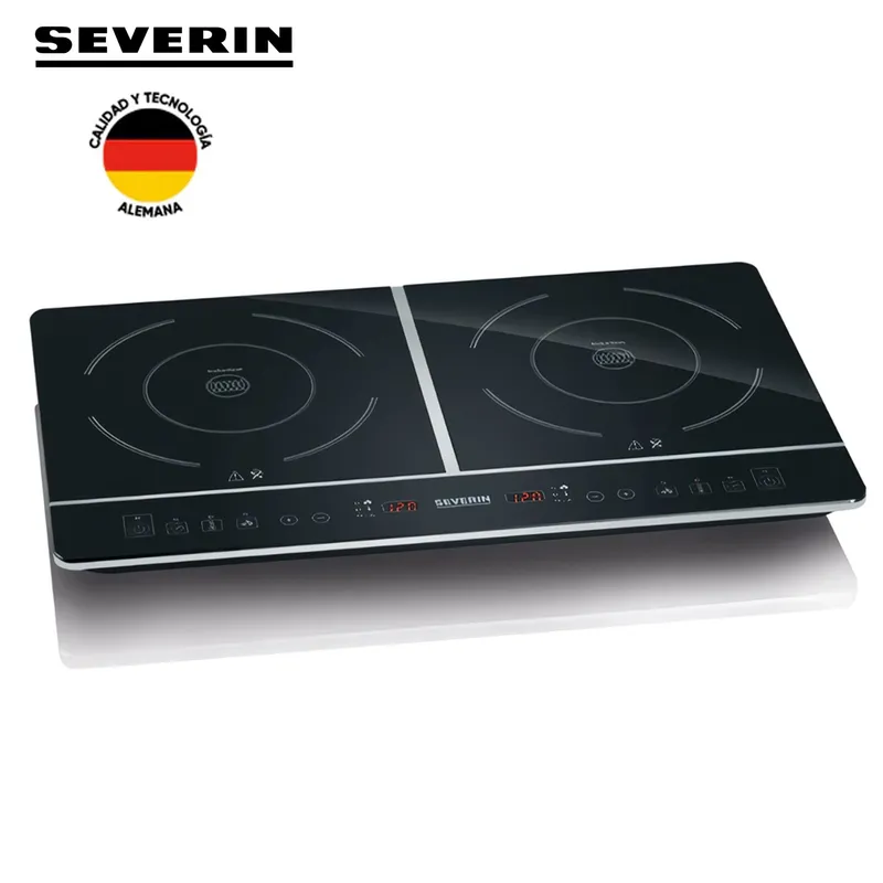 SEVERIN - Cocina de inducción DOBLE Severin  DK 1031