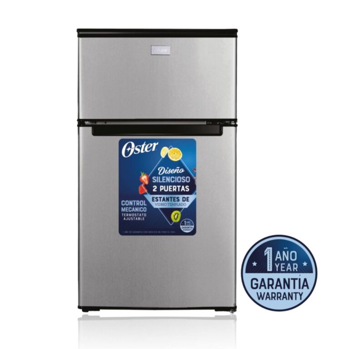 OSTER - FRIGOBAR OSTER 85L 2 PUERTAS OS PMB233BV