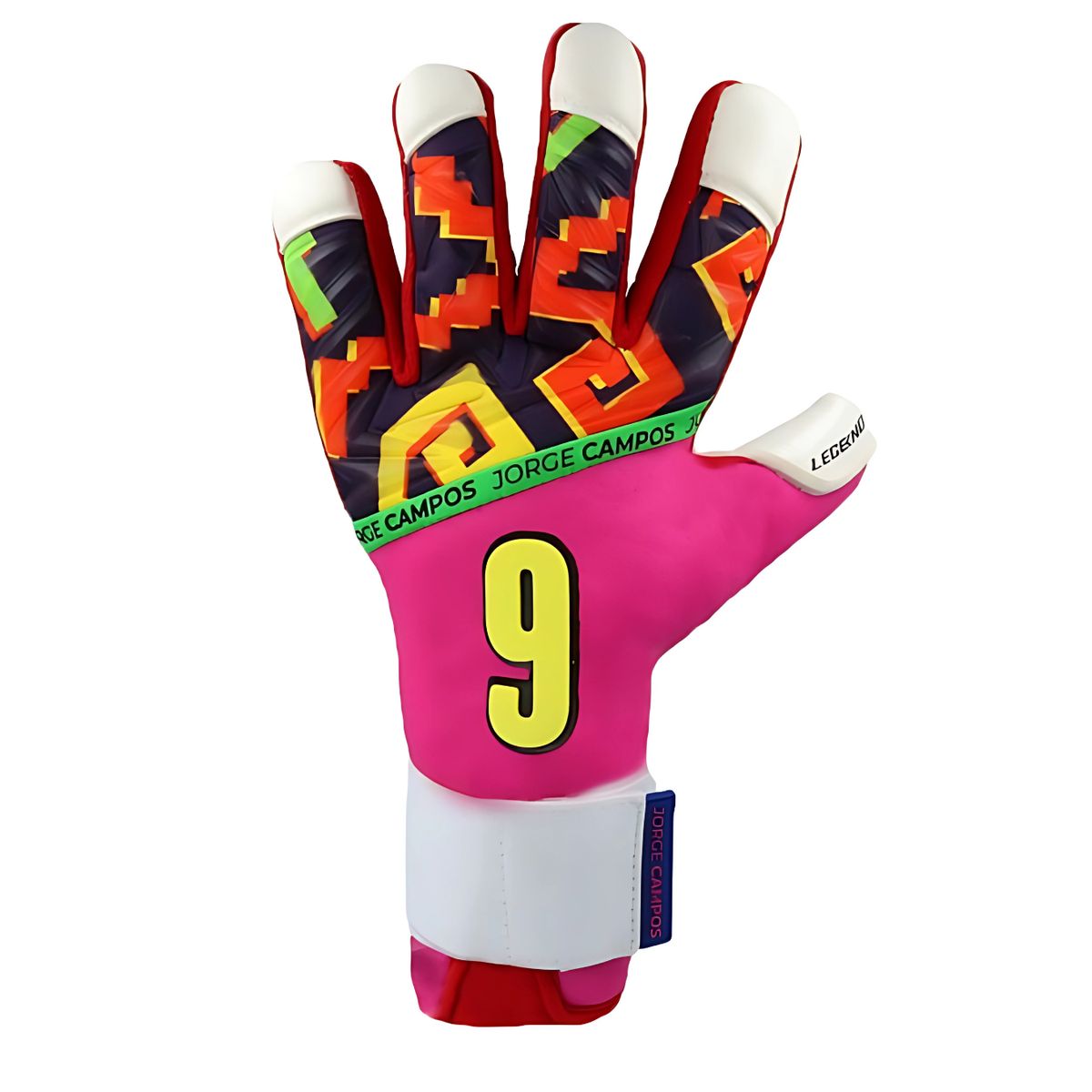 ELITE KEEPERS - Guantes de Arquero Gama  Profesional Modelo EK Legend Jorge Campos III