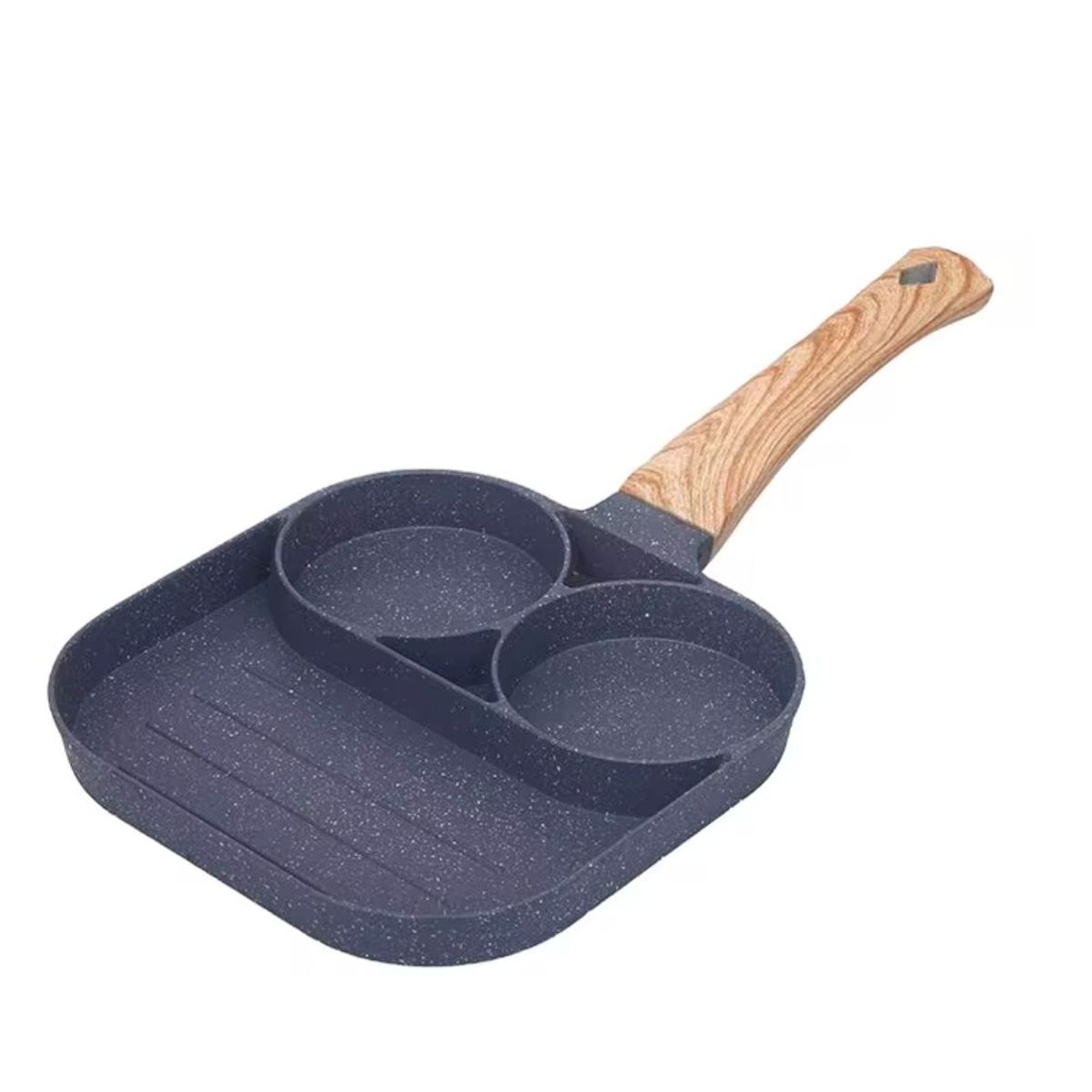 GENERICO - Sartén antiadherente para panqueques 3 en 1