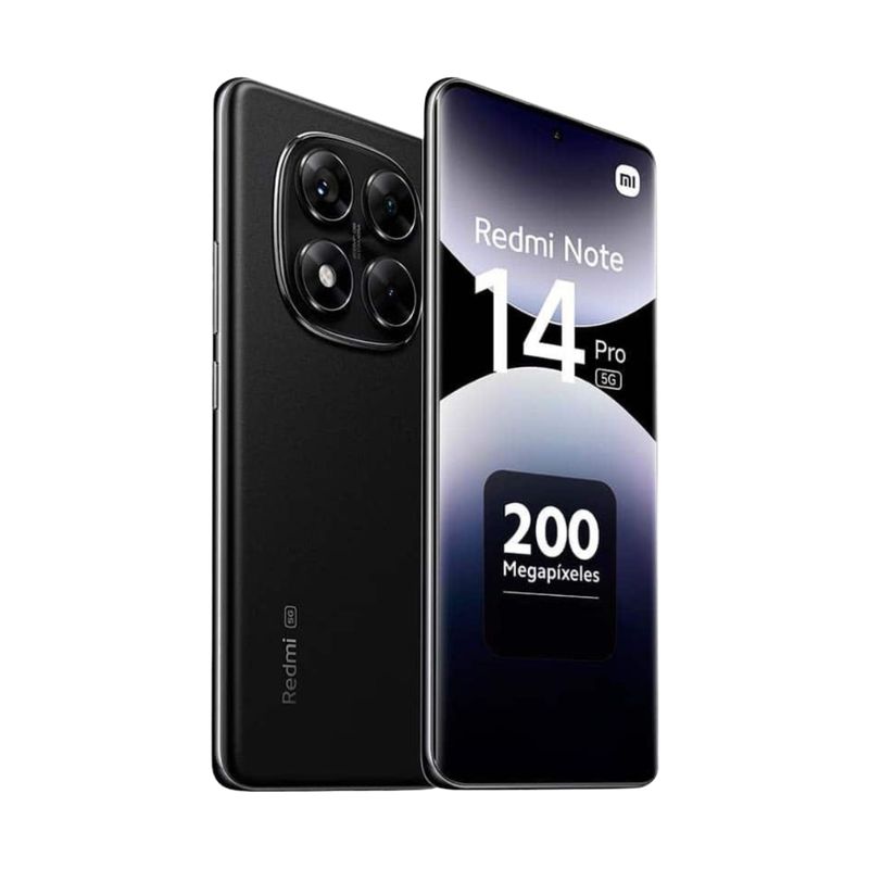 XIAOMI - XIAOMI REDMI NOTE 14 PRO 5G 256GB 8GB - NEGRO