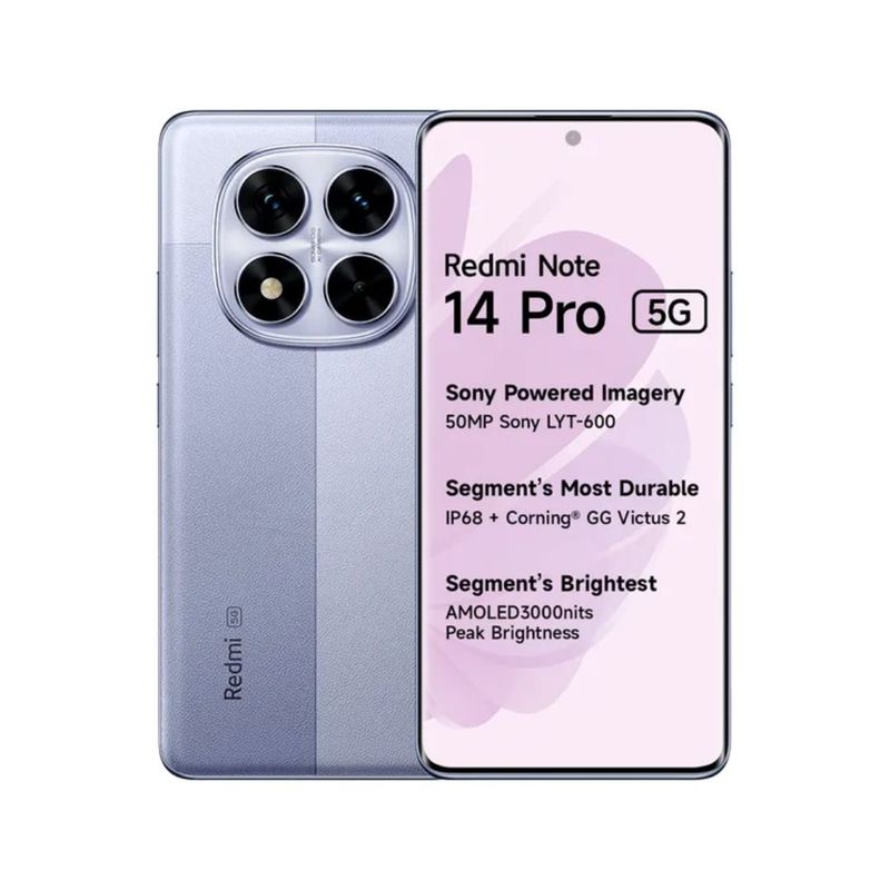 XIAOMI - XIAOMI REDMI NOTE 14 PRO 5G 256GB 8GB - MORADO