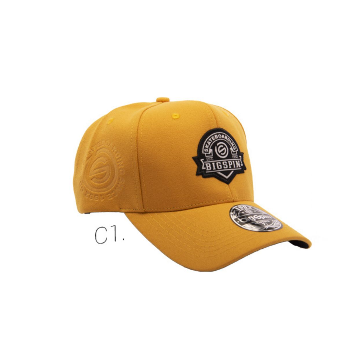 BIGSPIN - GORRA CON BROCHE UNISEX 3BSC46 BIGSPIN