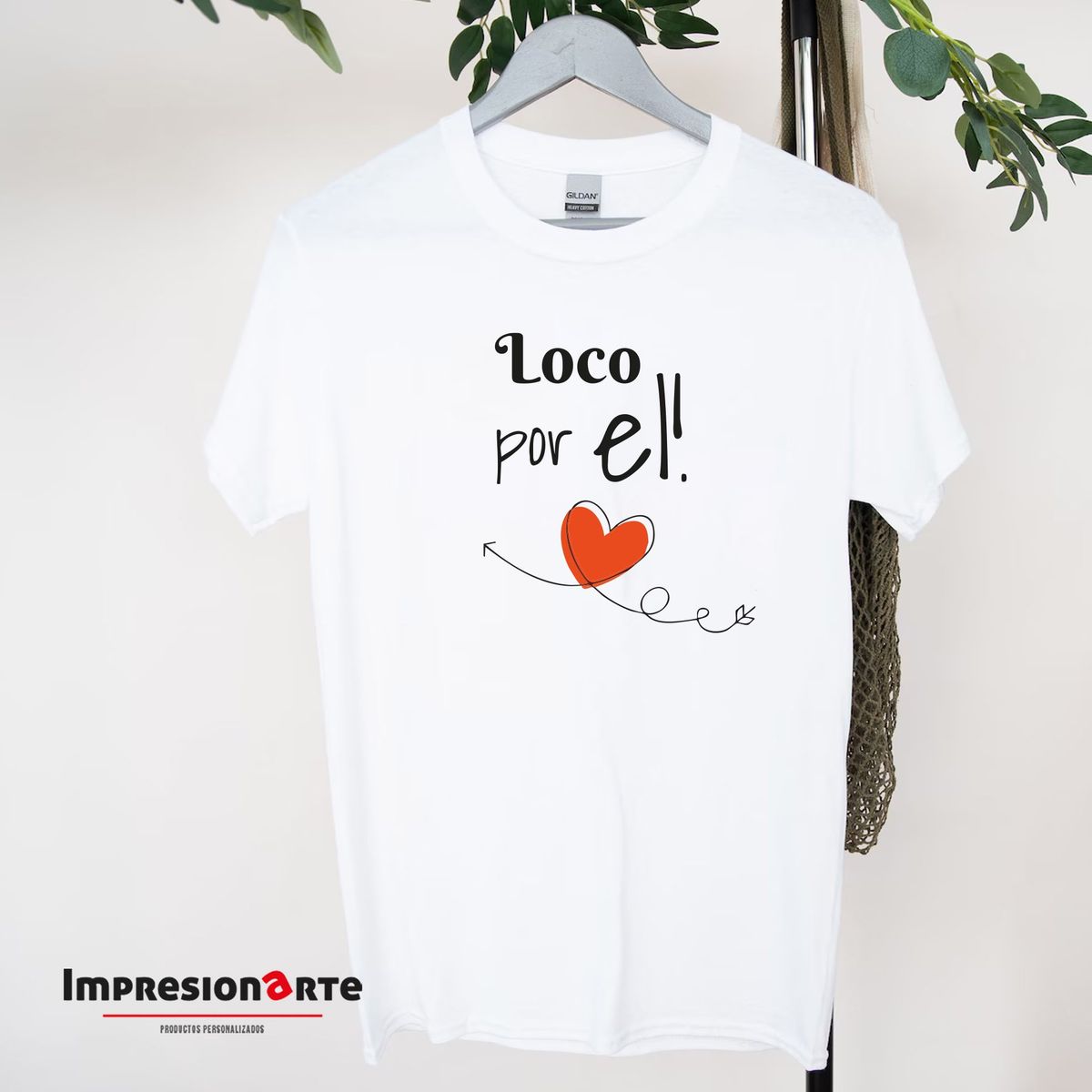 IMPRESIONARTE - Polo San Valentin Loco por El