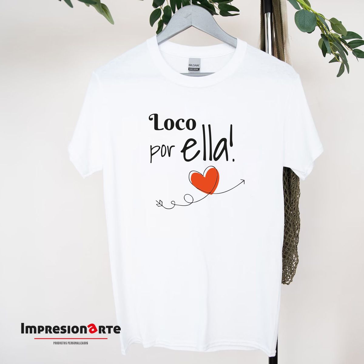 IMPRESIONARTE - Polo San Valentin Loco por Ella