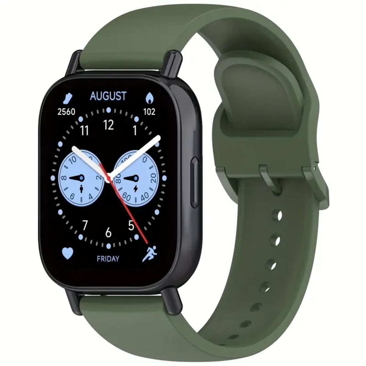 GENERICO - Correa de Silicona para Xiaomi Redmi Watch 5 Active - Verde