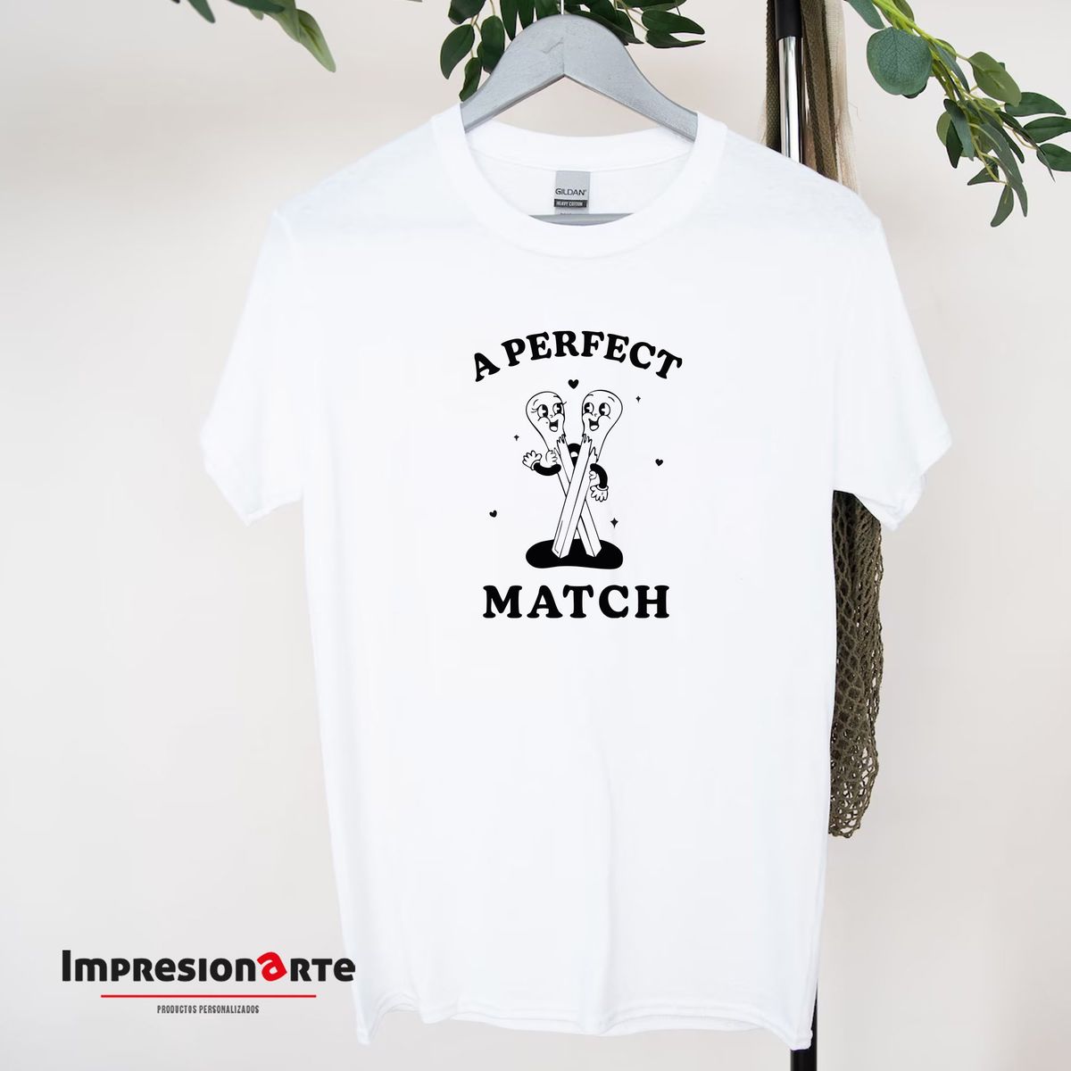 IMPRESIONARTE - Polo San Valentin PERFECT MATCH