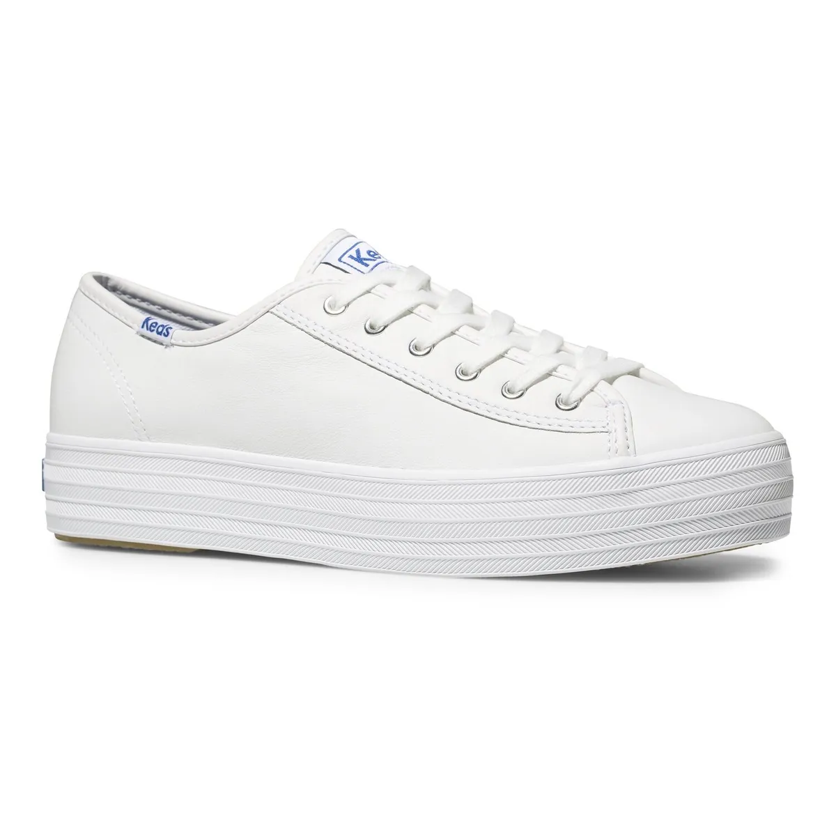 KEDS - Zapatilla Keds Triple Kick Leather Blanco KEDS