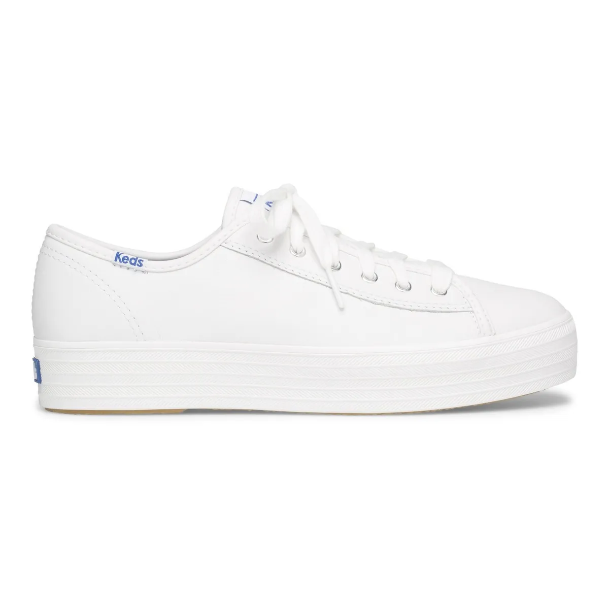KEDS - Zapatilla Keds Triple Kick Leather Blanco KEDS