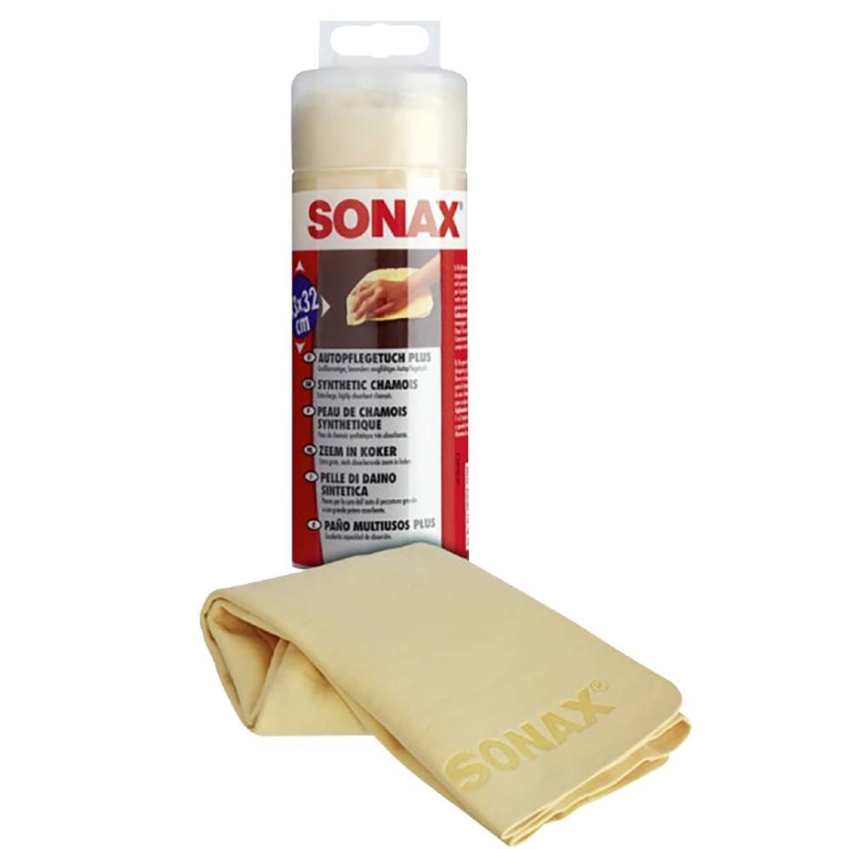 SONAX - GAMUZA DE SECADO MEDIANA SONAX ANTE SINTETICO