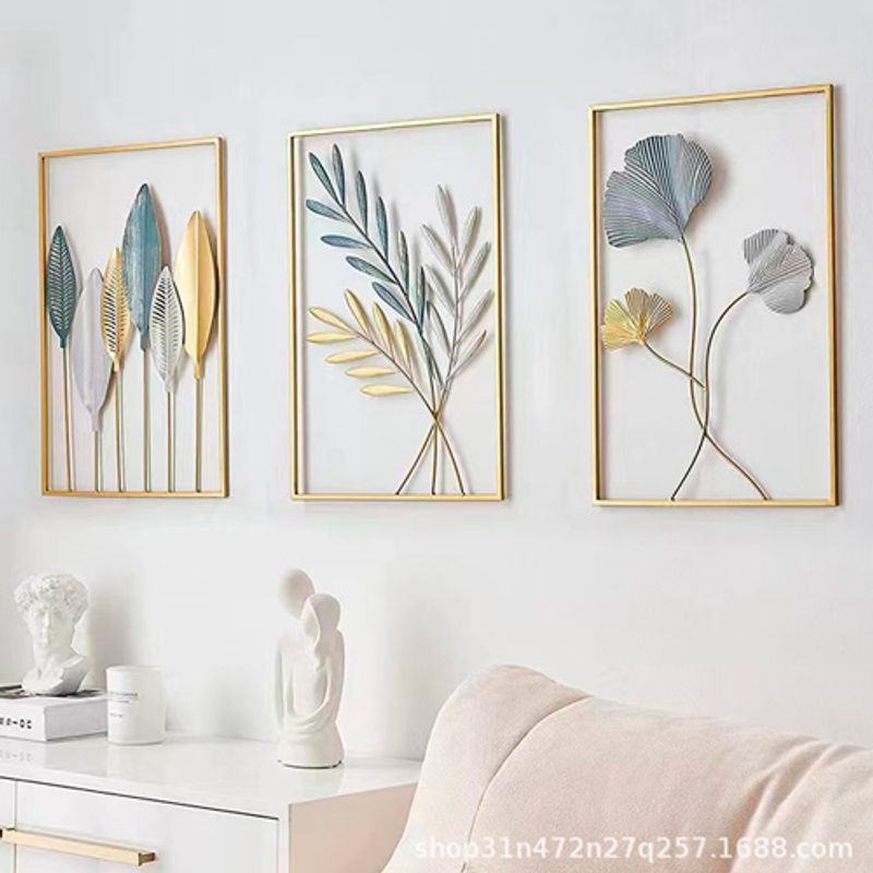 GENERICO - Adorno de Pared de Metal  Estilo Elegante para tu Hogar N°1